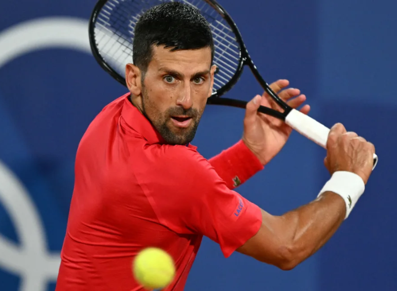 Tenista sérvio Novak Djokovic