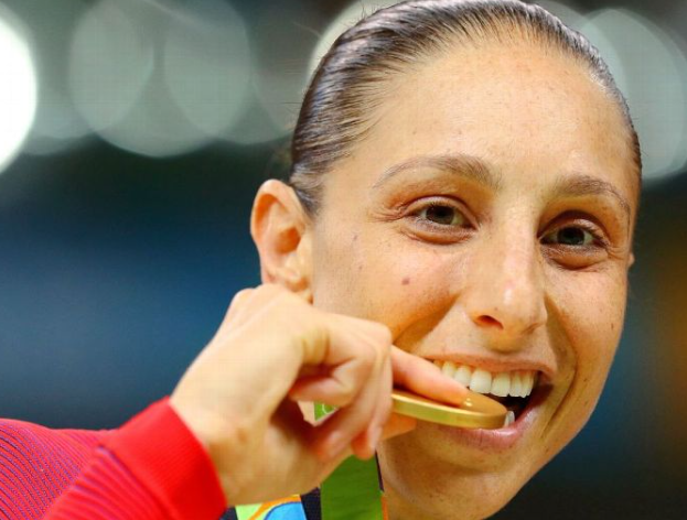 Atleta americana e vegana de basquete Diana Taurasi