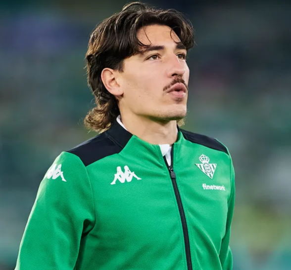 Jogador vegano de futebol Hector Bellerín